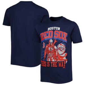 Youth Navy Boston Red Sox Star Wars This is the Way T-Shirt - Male - Navy