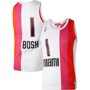 Women's Mitchell & Ness Chris Bosh White Miami Heat Hardwood Classics 2011/12 Swingman Jersey - Female - White