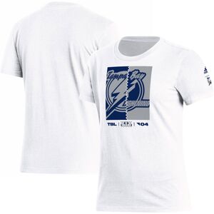 Women's adidas White Tampa Bay Lightning Reverse Retro 2.0 Playmaker T-Shirt - Female - White