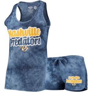 Women's Concepts Sport Navy Nashville Predators Billboard Racerback Tank Top & Shorts Set - Female - Navy