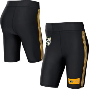 Women's WEAR by Erin Andrews Black Green Bay Packers Biker Shorts - Female - Black