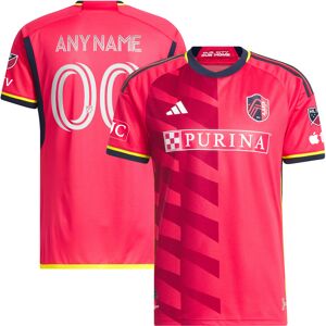 Men's adidas Red St. Louis City SC 2023 CITY Kit Authentic Custom Jersey - Male - Red