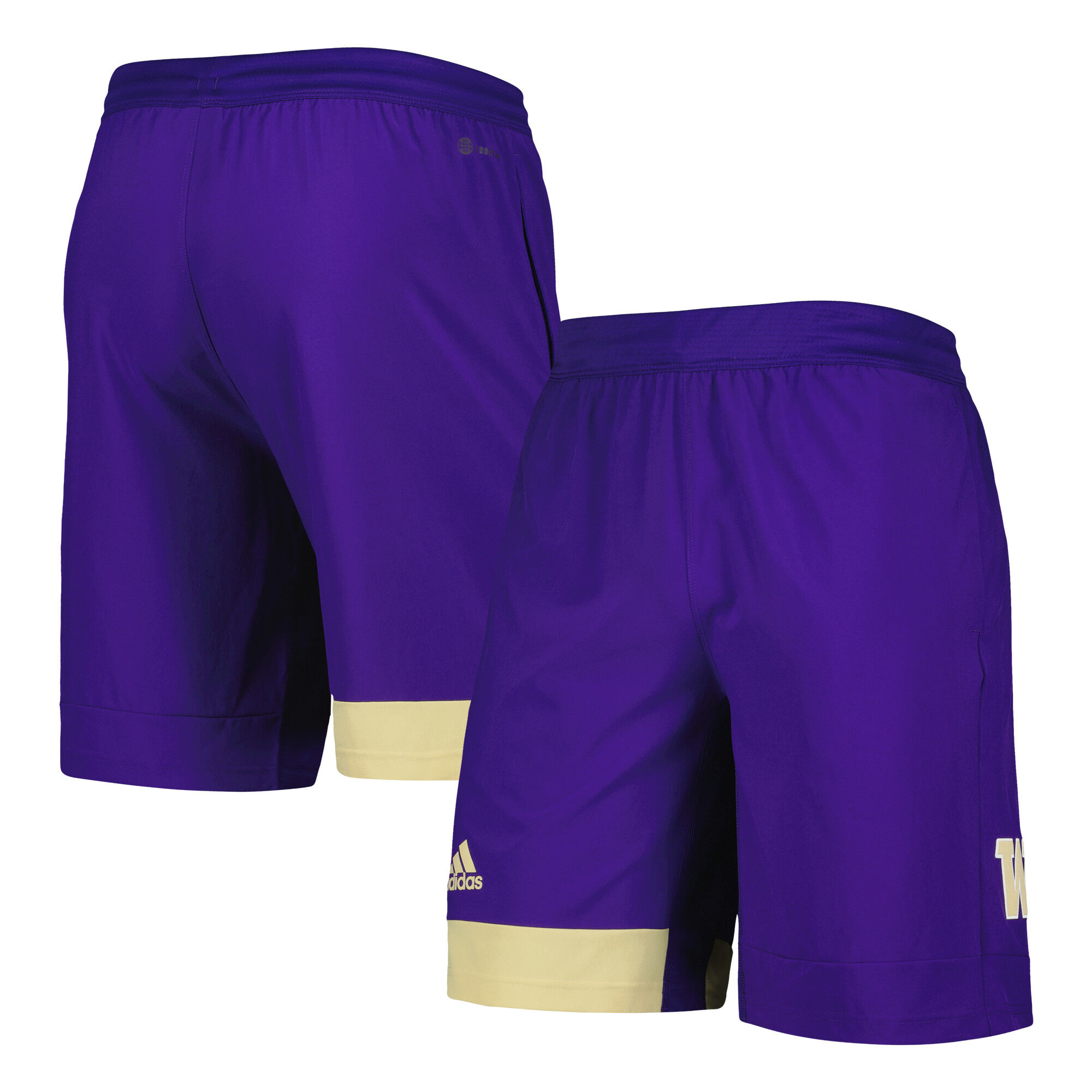 Men's adidas Purple Washington Huskies Training Shorts - Male - Purple