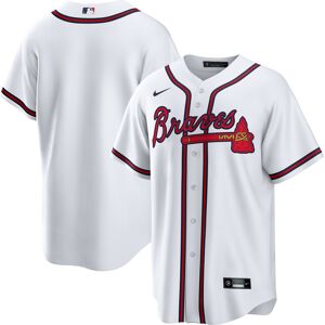 Men's Nike White Atlanta Braves Home Replica Team Jersey - Male - White