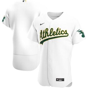 Men's Nike White Oakland Athletics Home Authentic Team Jersey - Male - White