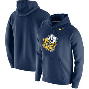 Men's Nike Navy Michigan Wolverines Vintage Sailor Hat Wolverine Hoodie - Male - Navy