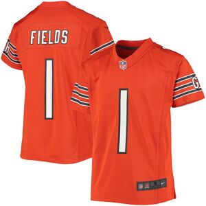 Youth Nike Justin Fields Orange Chicago Bears Game Jersey - Male - Orange