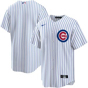 Men's Nike White Chicago Cubs Home Blank Replica Jersey - Male - White