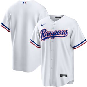 Men's Nike White Texas Rangers Home Blank Replica Jersey - Male - White