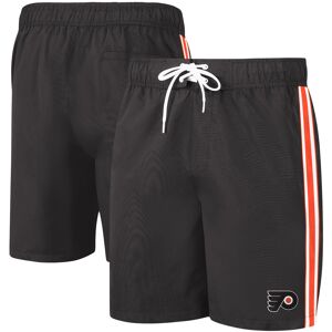 Men's G-III Sports by Carl Banks Black/Orange Philadelphia Flyers Sand Beach Swim Shorts - Male - Black