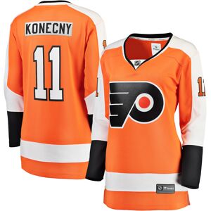 Women's Fanatics Branded Travis Konecny Orange Philadelphia Flyers Home Premier Breakaway Player Jersey - Female - Orange