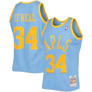 Men's Mitchell & Ness Shaquille O'Neal Powder Blue Los Angeles Lakers 2001/02 Hardwood Classics Swingman Jersey - Male - Powder Blue