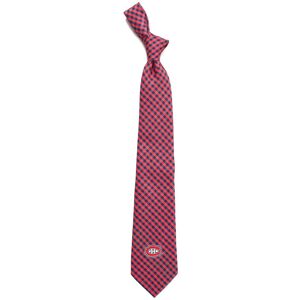 Montreal Canadiens Gingham Tie - Male - Multi