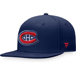 Men's Fanatics Branded Navy Montreal Canadiens Core Primary Logo Fitted Hat - Male - Navy