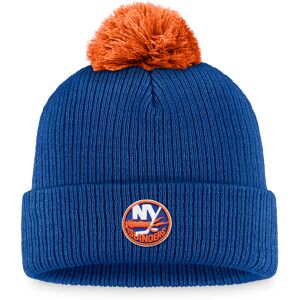 Men's Fanatics Branded Royal New York Islanders Team Cuffed Knit Hat with Pom - Male - Royal