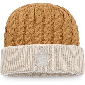 Men's Fanatics Branded Natural Toronto Maple Leafs Outdoor Play Cuffed Knit Hat - Male - Natural