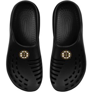 Youth FOCO Black Boston Bruins Sunny Day Clogs - Unisex - Black