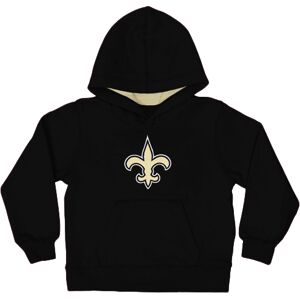 New Orleans Saints Toddler Fan Gear Primary Logo Pullover Hoodie - Black - Male - Black