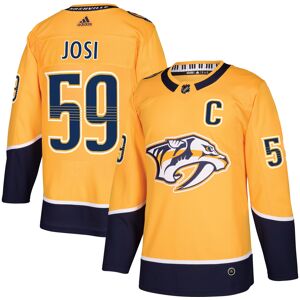 Men's adidas Roman Josi Gold Nashville Predators Home Authentic Player Jersey - Male - Gold