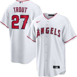 Men's Nike Mike Trout White Los Angeles Angels Home Replica Player Name Jersey - Male - White