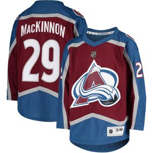 Youth Nathan MacKinnon Burgundy Colorado Avalanche Home Replica Player Jersey - Male - Burgundy