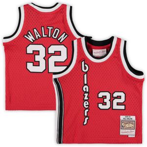 Infant Mitchell & Ness Bill Walton Red Portland Trail Blazers 1976/77 Hardwood Classics Retired Player Jersey - Male - Red