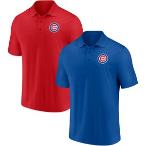 Men's Fanatics Branded Royal/Red Chicago Cubs Primary Logo Polo Combo Set - Male - Royal