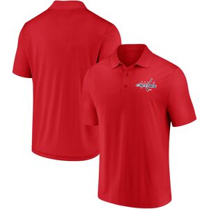 Men's Fanatics Branded Red Washington Capitals Winning Streak Polo - Male - Red