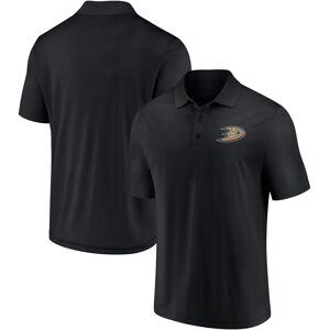 Men's Fanatics Branded Black Anaheim Ducks Winning Streak Polo - Male - Black