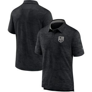 Men's Fanatics Branded Black Los Angeles Kings Authentic Pro Rink Polo - Male - Black