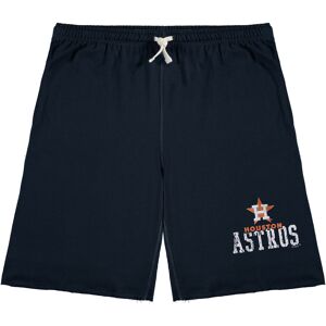 Men's Navy Houston Astros Big & Tall French Terry Shorts - Male - Navy