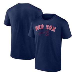 Men's Fanatics Branded Xander Bogaerts Navy Boston Red Sox Player Name & Number T-Shirt - Male - Navy