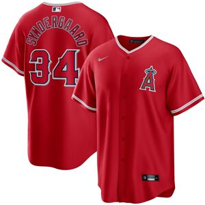 Men's Nike Noah Syndergaard Red Los Angeles Angels Alternate Replica Player Jersey - Male - Red