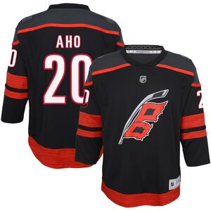 Youth Sebastian Aho Black Carolina Hurricanes Home Replica Player Jersey - Male - Black