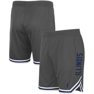 Men's Colosseum Charcoal Illinois Fighting Illini Continuity Shorts - Male - Charcoal