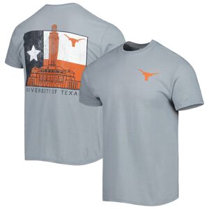 Men's Gray Texas Longhorns Hyperlocal Flag T-Shirt - Male - Gray