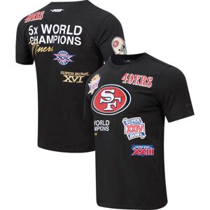 Men's Pro Standard Black San Francisco 49ers Championship T-Shirt - Male - Black