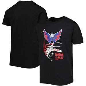 Youth Black Washington Capitals Rebel Alliance T-Shirt - Male - Black