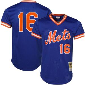 Men's Mitchell & Ness Dwight Gooden Royal New York Mets Cooperstown Mesh Batting Practice Jersey - Male - Royal