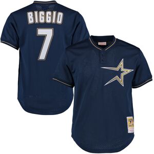 Men's Mitchell & Ness Craig Biggio Navy Houston Astros Cooperstown Collection Batting Practice Jersey - Male - Navy