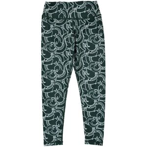 Girls Youth ZooZatz Green/White Michigan State Spartans Stacked Mascot Leggings - Female - Hunter Green