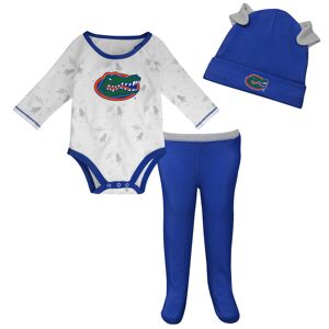 Newborn & Infant Royal/White Florida Gators Dream Team Raglan Long Sleeve Bodysuit Hat & Pants Set - Male - Royal