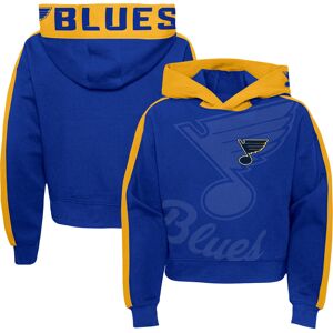 Girls Youth Blue St. Louis Blues Record Setter Pullover Hoodie - Female - Blue