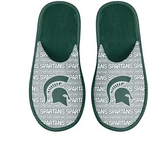 Men's FOCO Michigan State Spartans Scuff Logo Slide Slippers - Male - Green