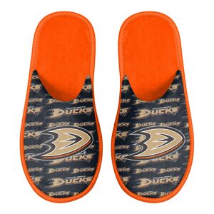 Men's FOCO Anaheim Ducks Scuff Logo Slide Slippers - Male - Orange