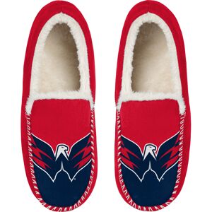 Men's FOCO Washington Capitals Colorblock Moccasin Slippers - Male - Red