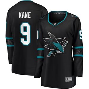 Women's Fanatics Branded Evander Kane Black San Jose Sharks Alternate Premier Breakaway Jersey - Female - Black