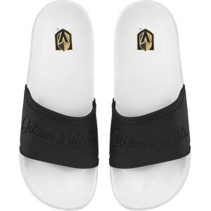 Women's FOCO Vegas Golden Knights Script Wordmark Slide Sandals - Female - White