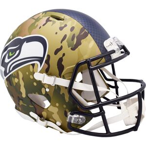 Seattle Seahawks Riddell Camo Alternate Revolution Speed Authentic Football Helmet - Unisex - No Color