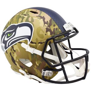 Seattle Seahawks Riddell Camo Alternate Revolution Speed Replica Football Helmet - Unisex - No Color